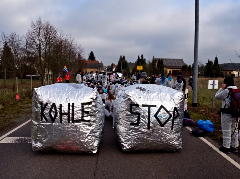 Ende Gelände November 2019 blockade Koppatz 20