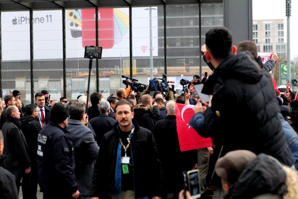 Erdogan at Erdogan support demonstration Berlin 2020-01-19 07