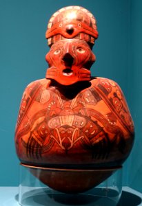 Effigy jar, Early Nasca style, Peru, 100 BC to 600 AD, ceramic - Fowler Museum - University of California, Los Angeles - DSC02377