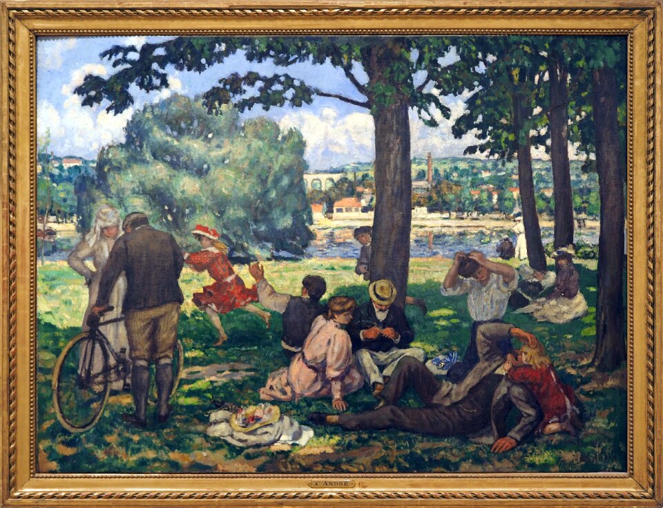 Museum table painting