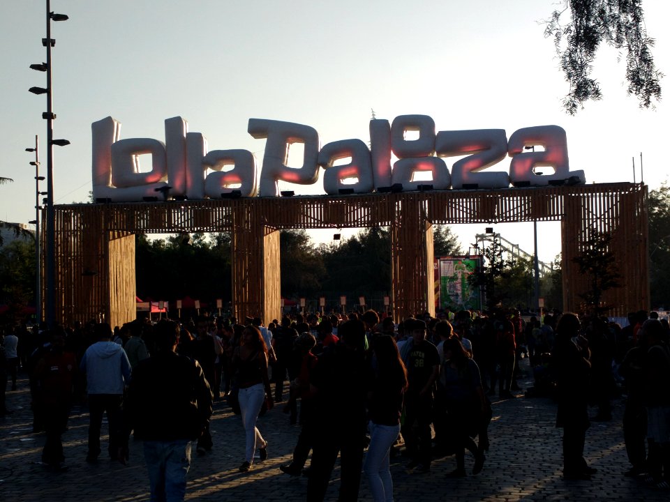 Entrada de Lollapalooza Chile 2013