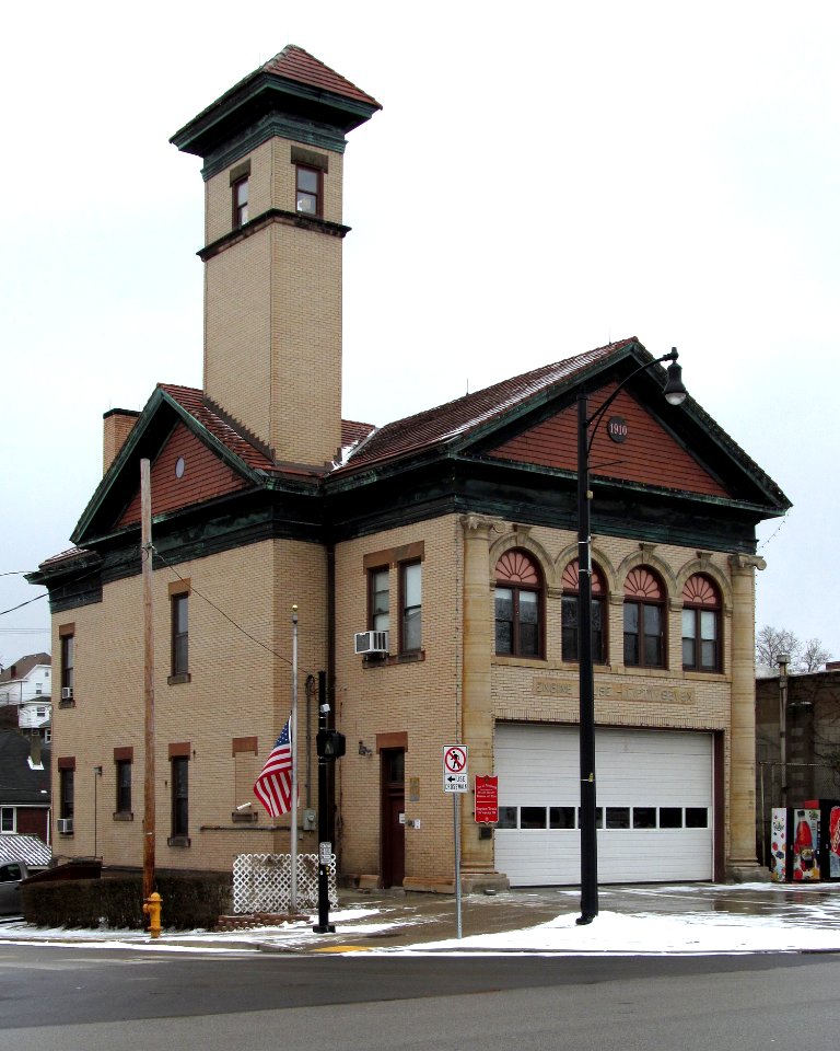 Engine House Fifty-Seven, Brookline, 2021-01-28, 02