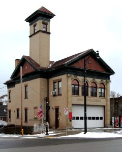 Engine House Fifty-Seven, Brookline, 2021-01-28, 02