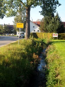 Eggenthal Ortseingang