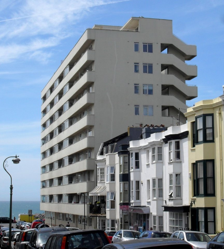 Embassy Court, Kings Road, Brighton (NHLE Code 1318645) (July 2010, viewed from Western Street)