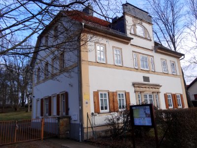 Ehemaliges Wohnhaus von Gustav Freytag in Siebleben 2