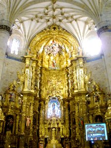 Elorrio - Basílica de la Purísima Concepción, retablo mayor 2