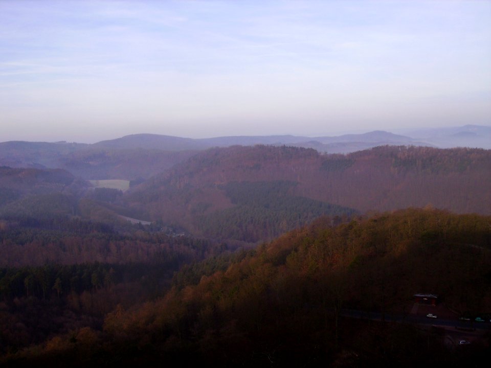 Eisenach Blick von der Wartburg 1