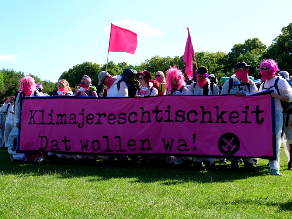 Ende Gelände Pink Finger in Viersen 21-06-2019 04
