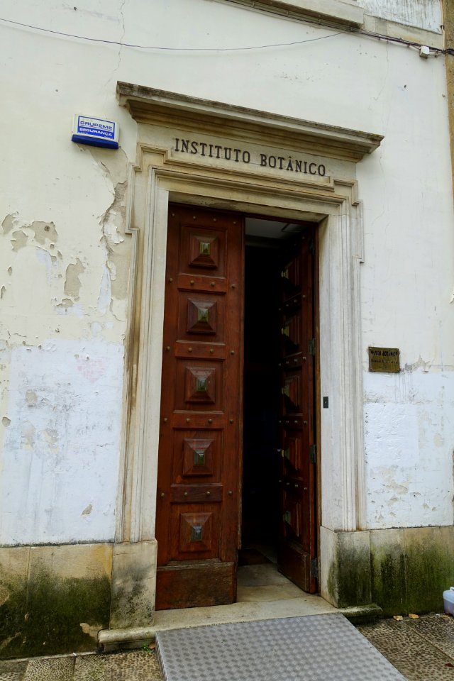 Entryway - Museu Botânico da Universidade de Coimbra - University of Coimbra - Coimbra, Portugal - DSC08984