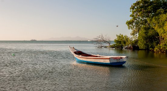 El Guamache Bay sunset photo