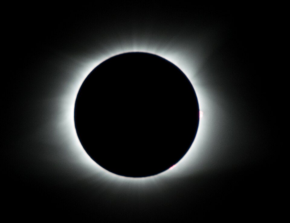 Sun corona black sun