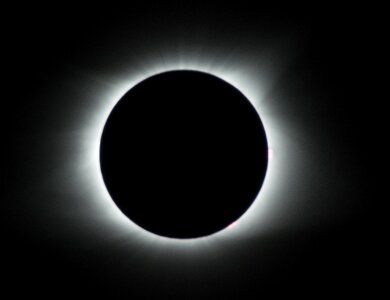 Sun corona black sun