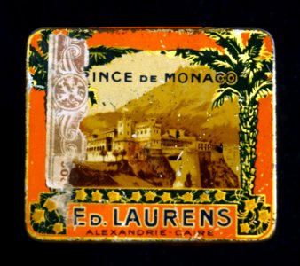 Prince de Monaco Ed Laurens cigaretten blikje, foto5