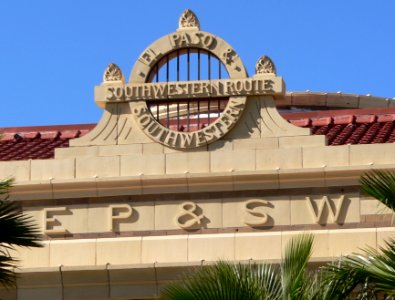El Paso and Southwestern depot (Tucson) emblem