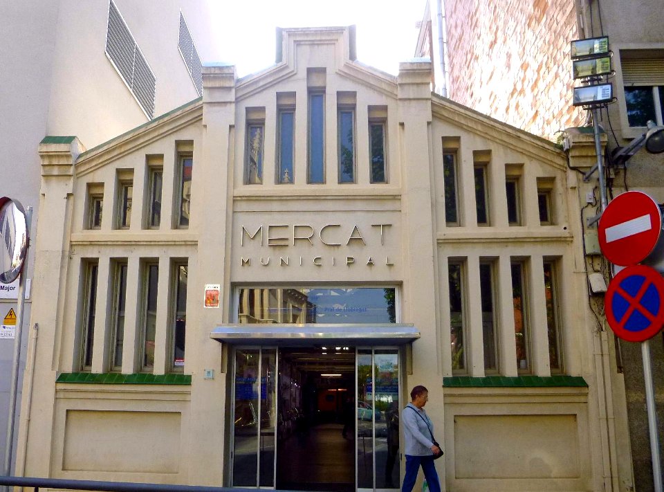El Prat de Llobregat - Plaça de la Vila, Mercat Municipal