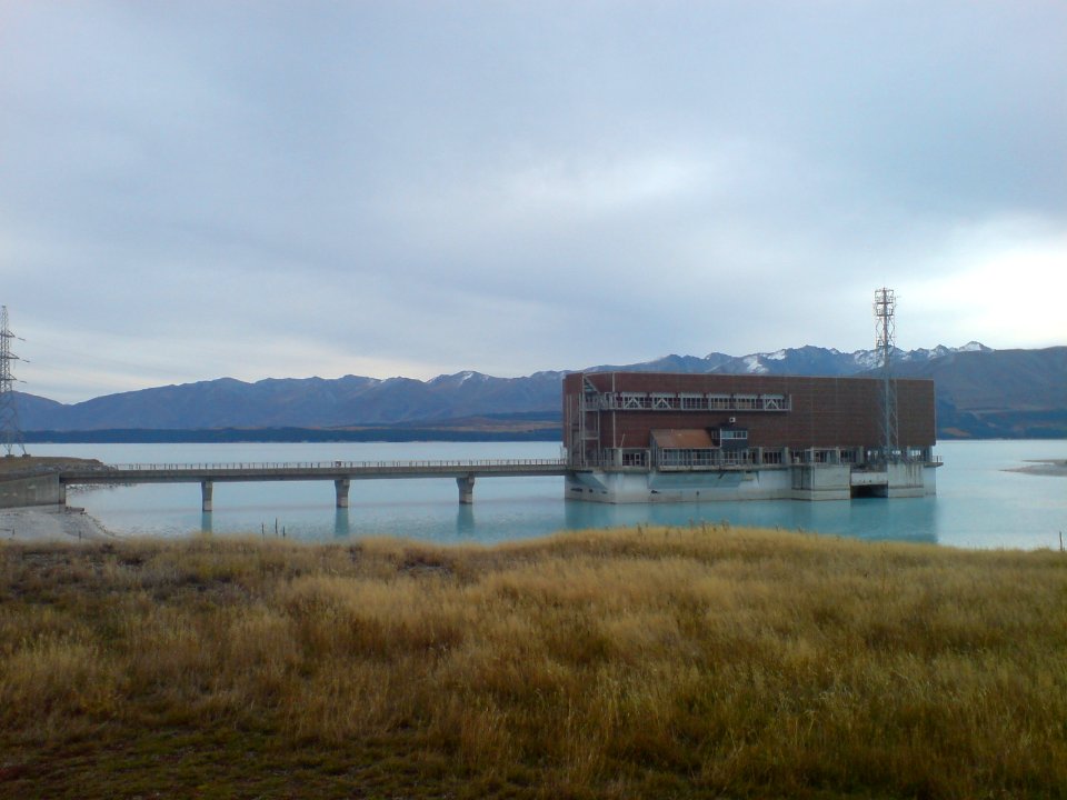 Power Plant Building East Lake Pukaki