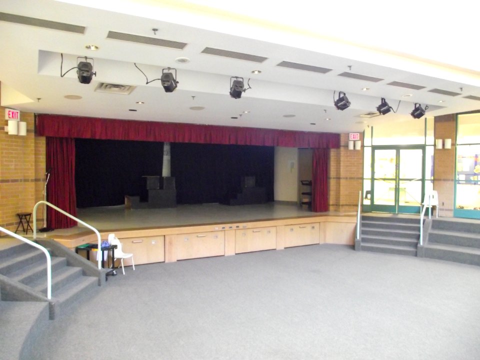 Prince of Peace Catholic School atrium