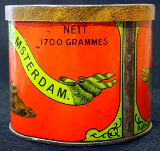 Preserved Dutch Buuter tin, Provision Merchant, HJ Wijsman & Zonen, Amsterdam, foto9