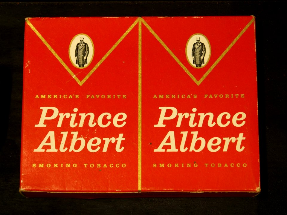 Prince Albert smoking tobacco