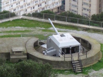 Princess Anne's Battery 5.25 inch gun, Gibraltar