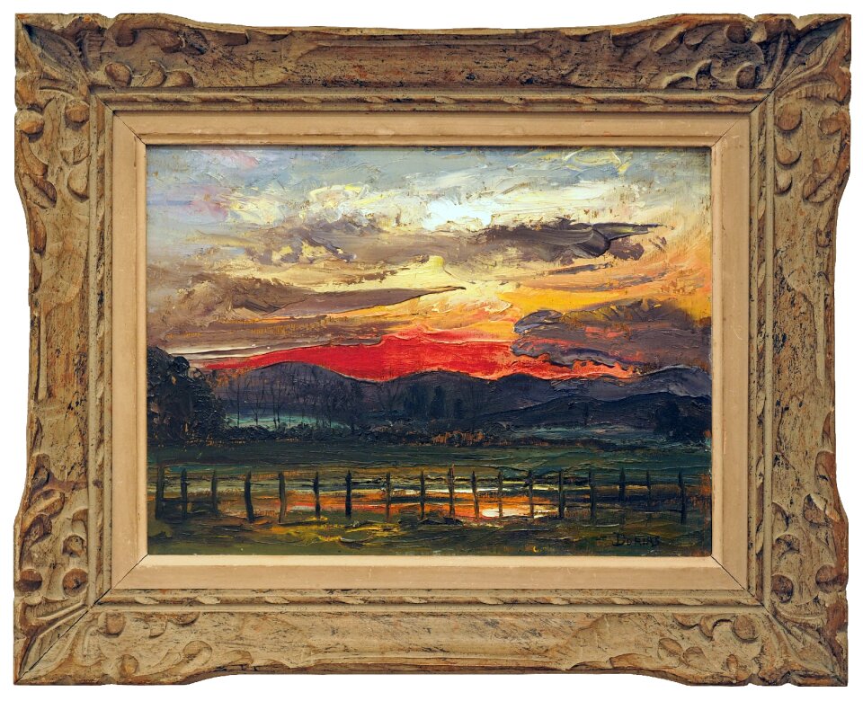Museum table painting