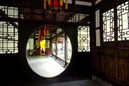 Pond pavilion - Wuhou Shrine - Chengdu, China - DSC05439