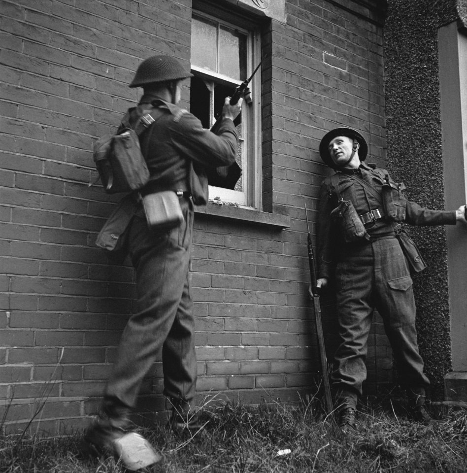 Prinses Irene Brigade. Nederlandse soldaten in training. Dutch Forces invasion…, Bestanddeelnr 934-9603