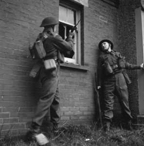 Prinses Irene Brigade. Nederlandse soldaten in training. Dutch Forces invasion…, Bestanddeelnr 934-9603
