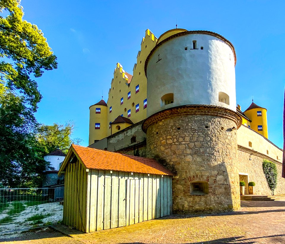 Rückseite Schloss Erbach