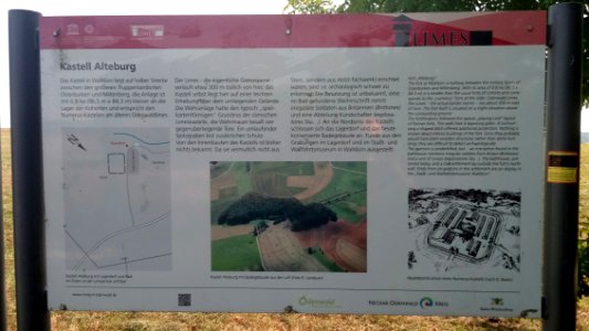 Römerbad Walldürn Hinweistafel 2