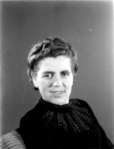 Portret van juffrouw Cox, Bestanddeelnr 190-0942