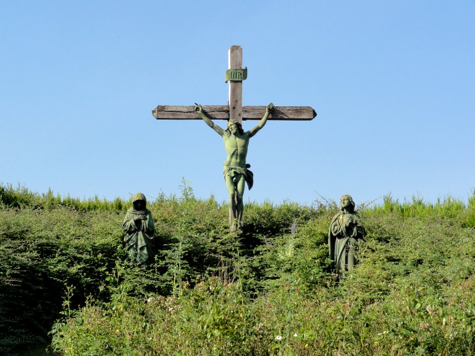 Récourt-le-Creux (Meuse) croix de chemin nord