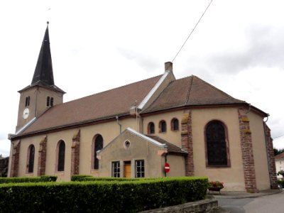 Réchicourt-le-Château (Moselle) église (01)