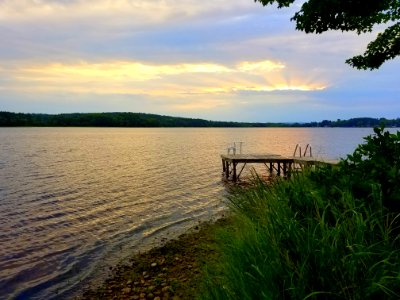 Quaboag Pond - East Brookfield, MA - 20180714 194852