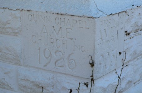 Quinn Chapel (Lincoln, Nebraska) cornerstone