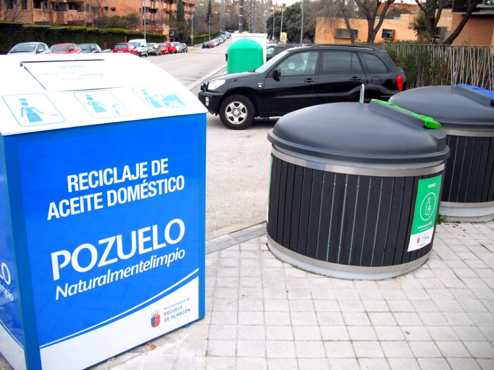 Pozuelo de Alarcón - Somosaguas, reciclaje de residuos urbanos 1