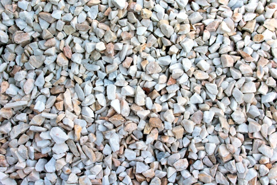 Decorative pebbles decoration garden
