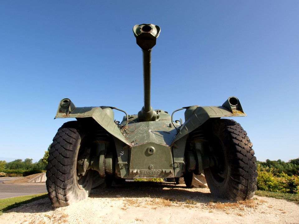 Panhard EBR at Monuments de Chars near Berry-au-Bac pic1