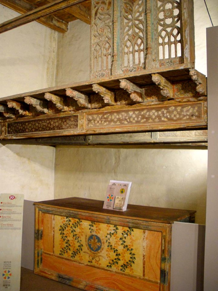 Pamplona - Catedral, dormitorio, coro gótico