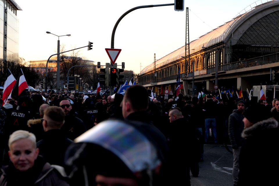 Pro fascist protest Dresden 2020-02-15 43