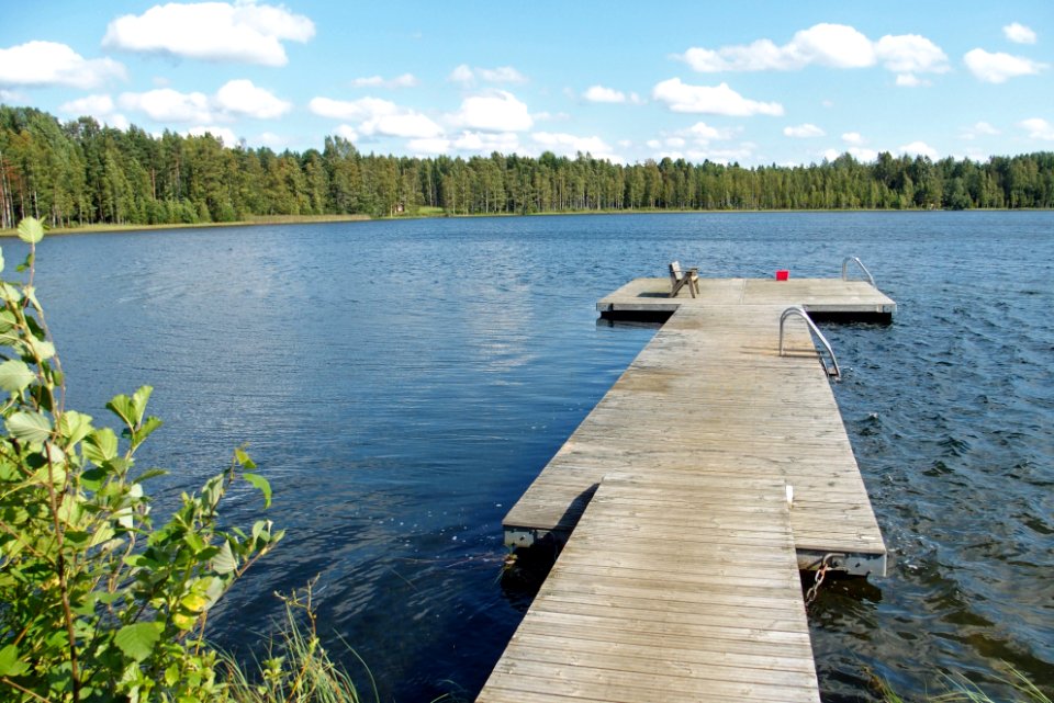 Pursujärvi lake in Renko Finland