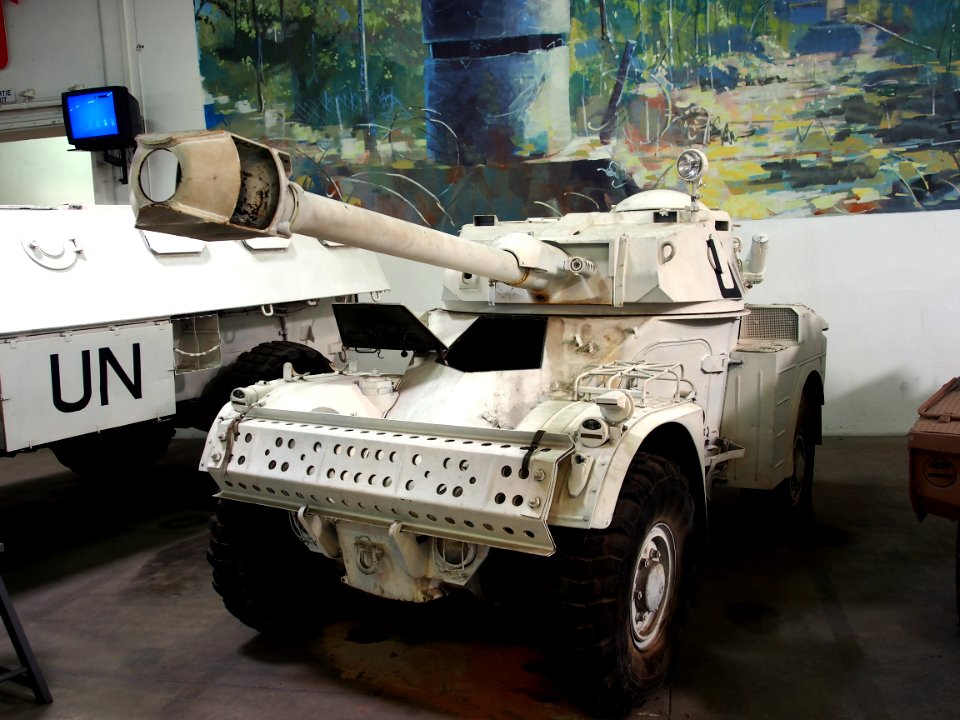 Panhard AML in the Musée des Blindés, France, pic-1