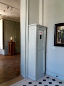 Paris 7e - Musée Rodin, poste d'incendie