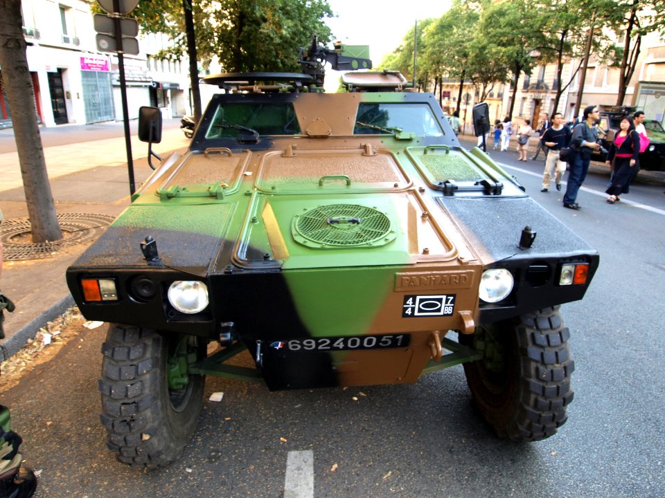 Panhard VBL (Vèhicule Blindé Legér), French army licence registration '6924 0051' pic4