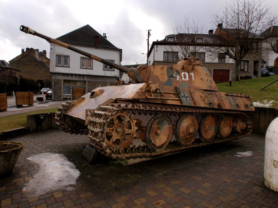 Panther type G (Sd.Kfz.171) at )Houffalize, Belgium pic5