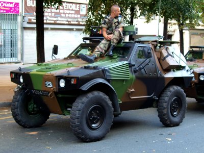 Panhard VBL (Vèhicule Blindé Legér), French army licence registration '6054 0117' pic1