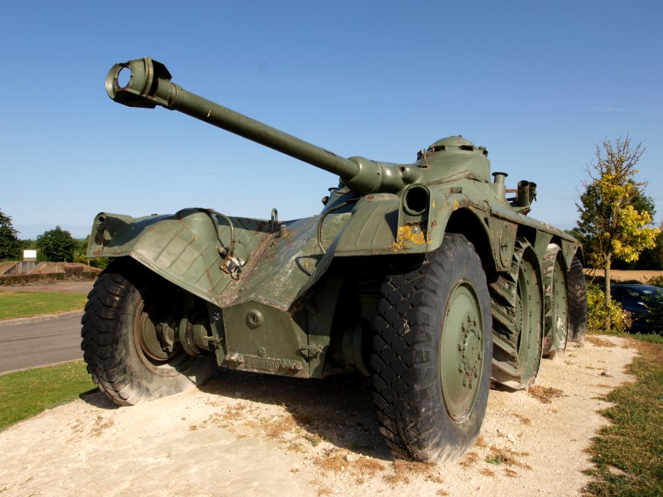 Panhard EBR at Monuments de Chars near Berry-au-Bac pic3