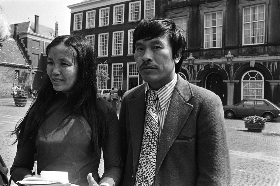 Persconferentie gevluchte volksvertegenwoordiger Vietnam, Nguyen Cong Hoan Ngu, Bestanddeelnr 929-7609