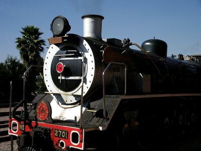 Old locomotive historically nostalgia